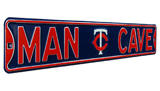 MLB Minnesota Twins Metal Man Cave Street Sign