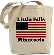 Little Falls US Flag Tote Bag