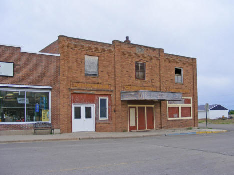 Former theater, Clarksfield Minnesota, 2011