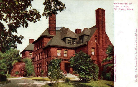 James J. Hill Residence, 240 Summit Avenue, St. Paul, Minnesota, 1905