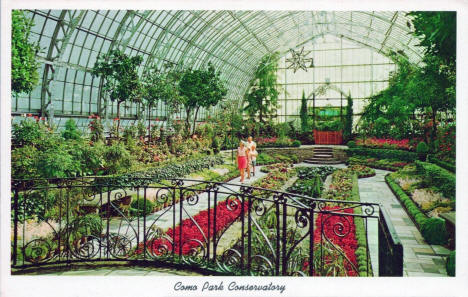 Como Park Conservatory, St. Paul, Minnesota, 1961