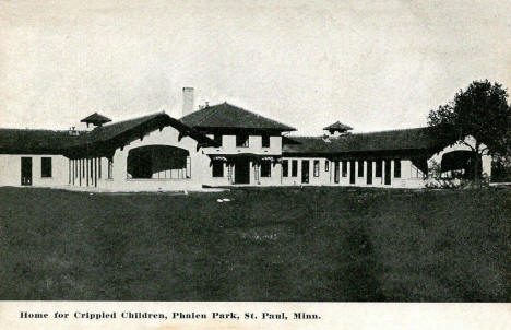 Home for Crippled Children, 1003 Ivy, St. Paul, Minnesota, 1915