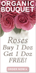 20% Off All Roses At OrganicBouquet.com