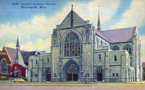Central Lutheran Church, Minneapolis Minnesota, 1930's