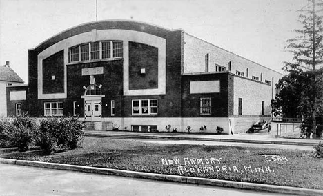 New Armory, Alexandria Minnesota, 1935