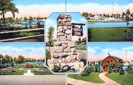 Noonan Park, Alexandria Minnesota, 1940