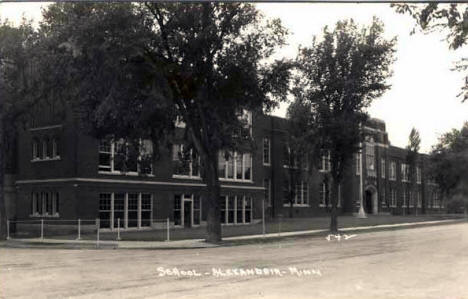 High School, Alexandria Minnesota, 1940's