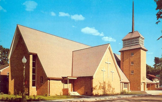 Calvary Lutheran Church, Alexandria Minnesota, 1957