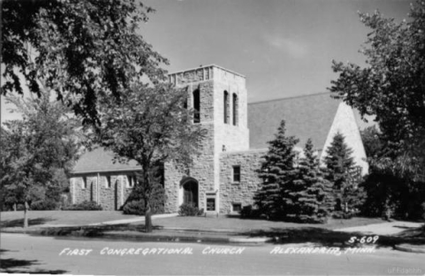 First Congregational Church, Alexandria Minnesota, 1940's