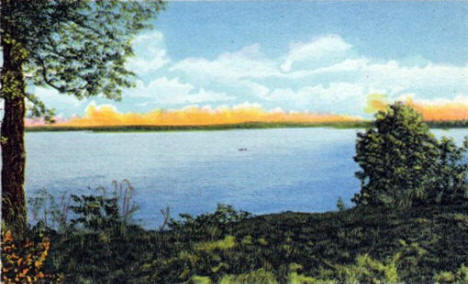 Government Point on Lake L'Homme Dieu, Alexandria Minnesota, 1949