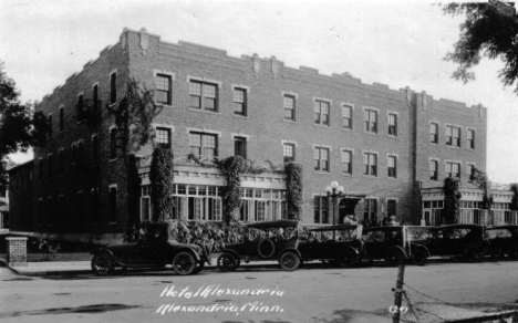Hotel Alexandria, Alexandria Minnesota, 1920's