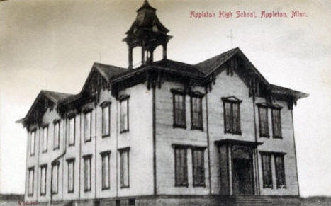 Appleton High School, Appleton Minnesota, 1907