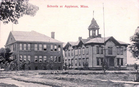 Schools at Appleton Minnesota, 1915