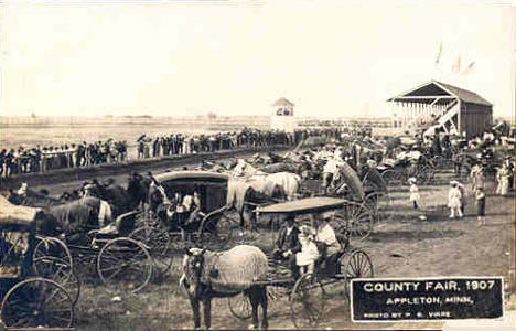 County Fair, Appleton Minnesota, 1907