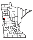 Location of Barnesville MN