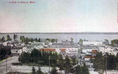 General View, Bemidji Minnesota, 1908