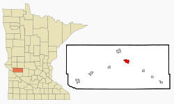 Location of Benson Minnesota