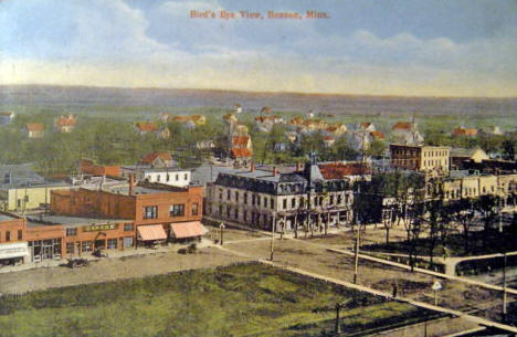 Birds eye view, Benson Minnesota, 1914