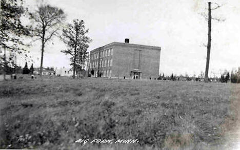 School, Bigfork Minnesota, 1930's