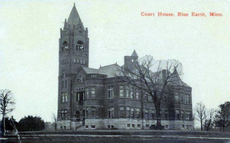 Court House, Blue Earth Minnesota, 1923