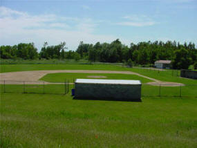 Ball field, Bluffton Minnesota