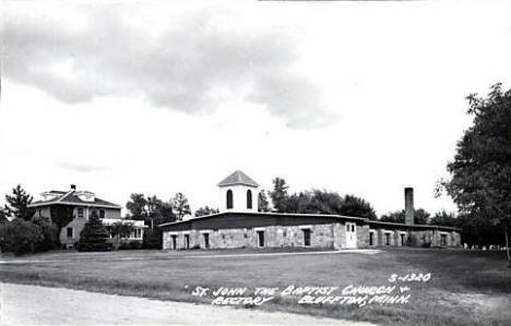 St. John the Baptist Church, Bluffton Minnesota, 1960's?