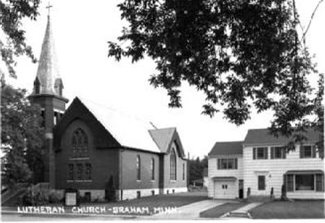 Lutheran Church, Braham Minnesota, 1950's