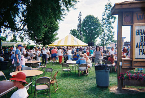 Braham City Park on Pie Day, 2005