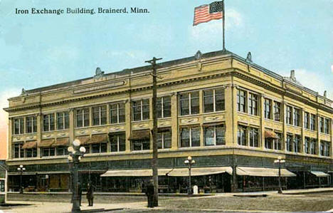 Iron Exchange Building, Brainerd Minnesota, 1912