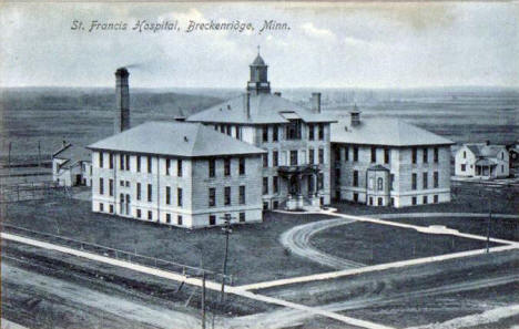 St. Francis Hospital, Breckenridge Minnesota, 1908