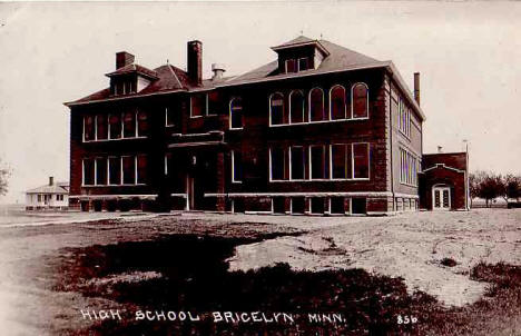 High School, Bricelyn Minnesota, 1910's?