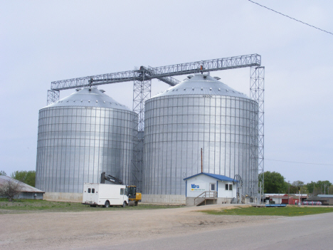 Grain elevators, Bricelyn Minnesota. 2014