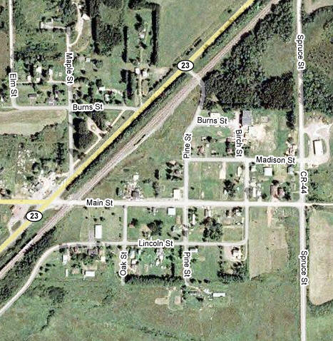 Aerial Photo of the Bruno Minnesota area