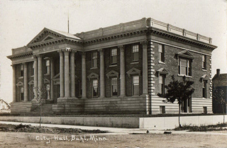 City Hall, Buhl Minnesota, late 1910's