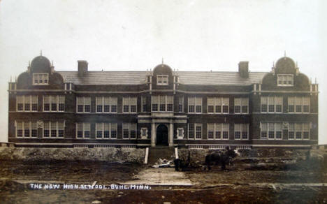 New High School, Buhl Minnesota, 1910