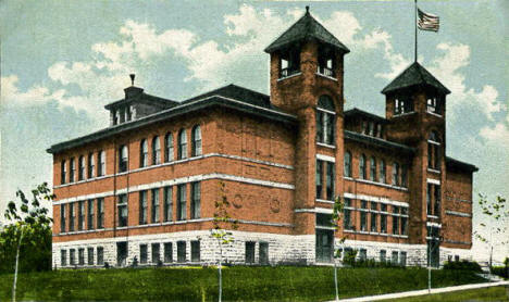 High School, Caledonia Minnesota, 1915