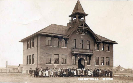 School, Campbell Minnesota, 1914