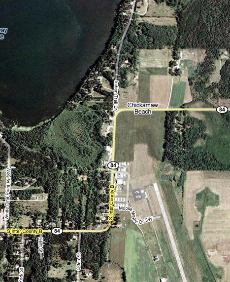 Aerial Photo of Chickamaw Beach Minnesota