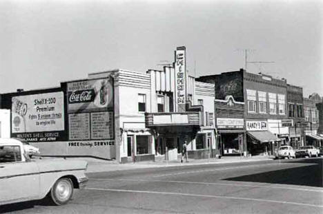 Chisholm Theater at 124 West Lake Street in Chisholm Minnesota, 1964