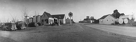 View entering Clara City Minnesota, 1938