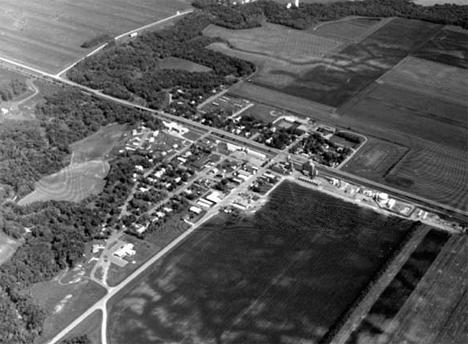 Aerial view, Climax Minnesota, 1984