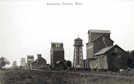 Elevators, Clinton Minnesota, 1910