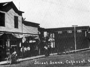 Street Scene in Cohasset Minnesota, date unknown