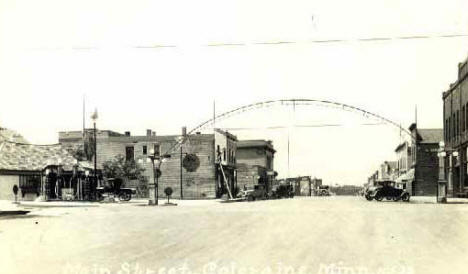 Main Street, Coleraine Minnesota, 1920's?