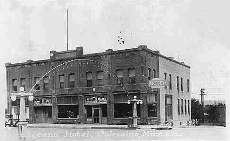 Arcana Hotel and Coffee Shop, Coleraine Minnesota, 1930's?