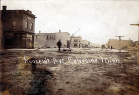 Roosevelt Avenue, Coleraine Minnesota, 1900's