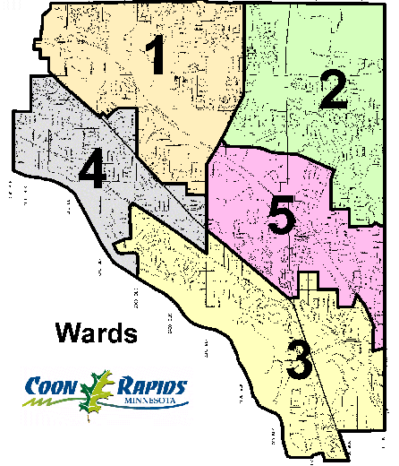 Coon Rapids Ward Map