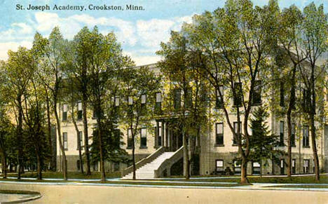 St. Joseph Academy, Crookston Minnesota, 1918