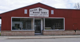 Rick's Wood Shed, Cyrus Minnesota