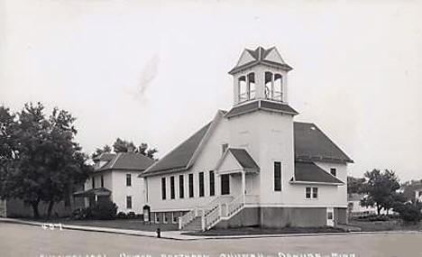 Evangelical United Brethren Church, Danube Minnesota, 1947